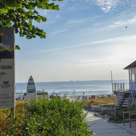 Lägenhet Strandgefluester App2 - Strandpromenade Seitlicher Meerblick, Strandkorb Saisonal