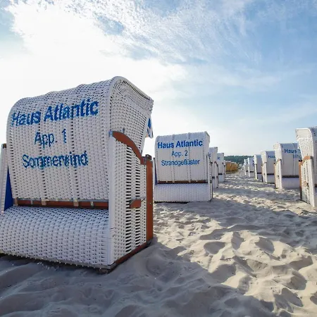 Strandgefluester App2 - Strandpromenade Seitlicher Meerblick, Strandkorb Saisonal Lägenhet *