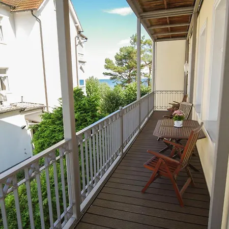 Strandgefluester App2 - Strandpromenade Seitlicher Meerblick, Strandkorb Saisonal Binz