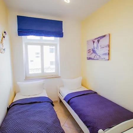 Strandgefluester App2 - Strandpromenade Seitlicher Meerblick, Strandkorb Saisonal * Binz