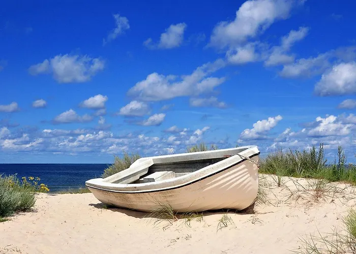 Strandgefluester App2 - Strandpromenade Seitlicher Meerblick, Strandkorb Saisonal Binz
